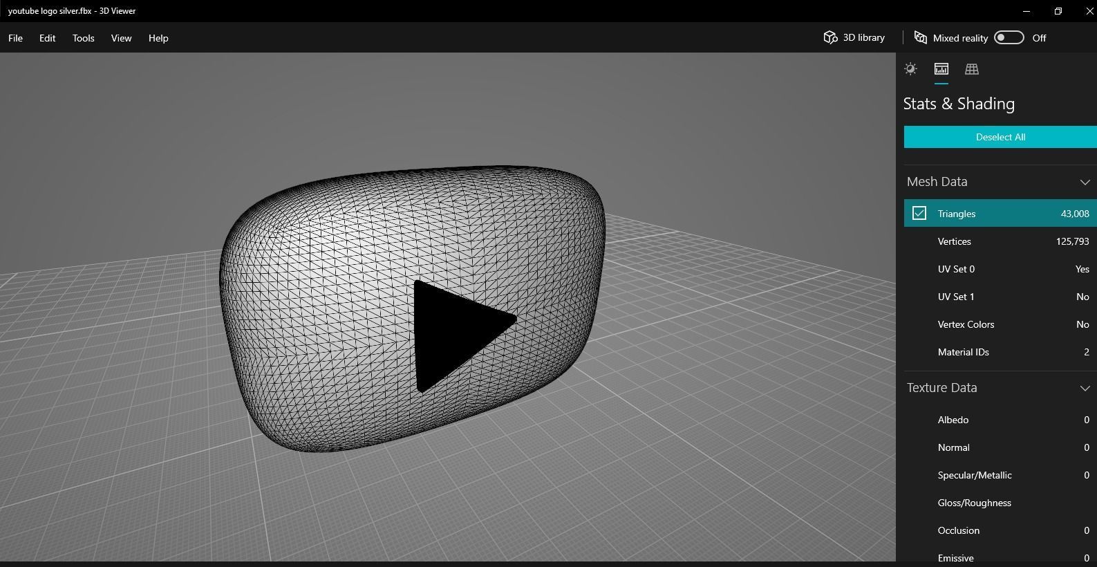 You tube LOGO 3D 3D model_10