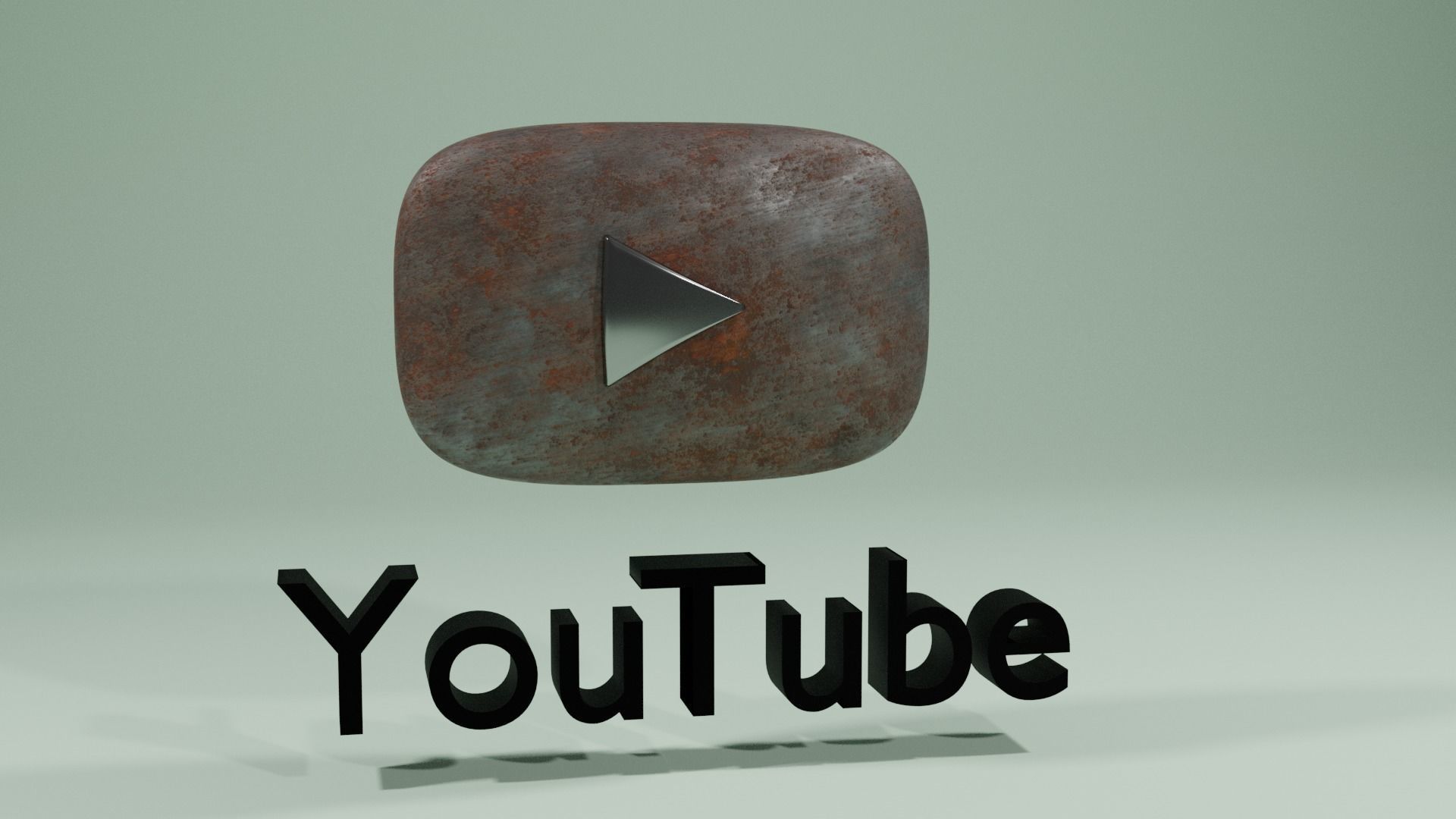 You tube LOGO 3D 3D model_5