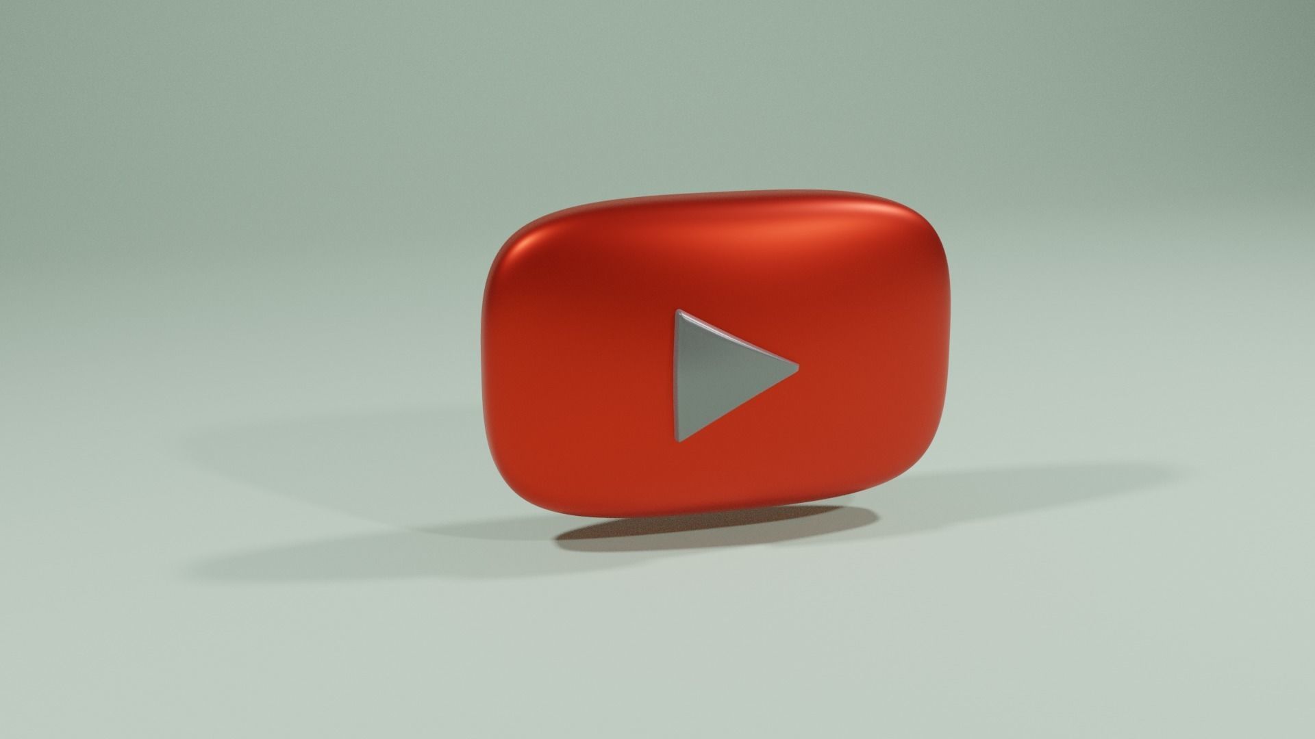 You tube LOGO 3D 3D model_1