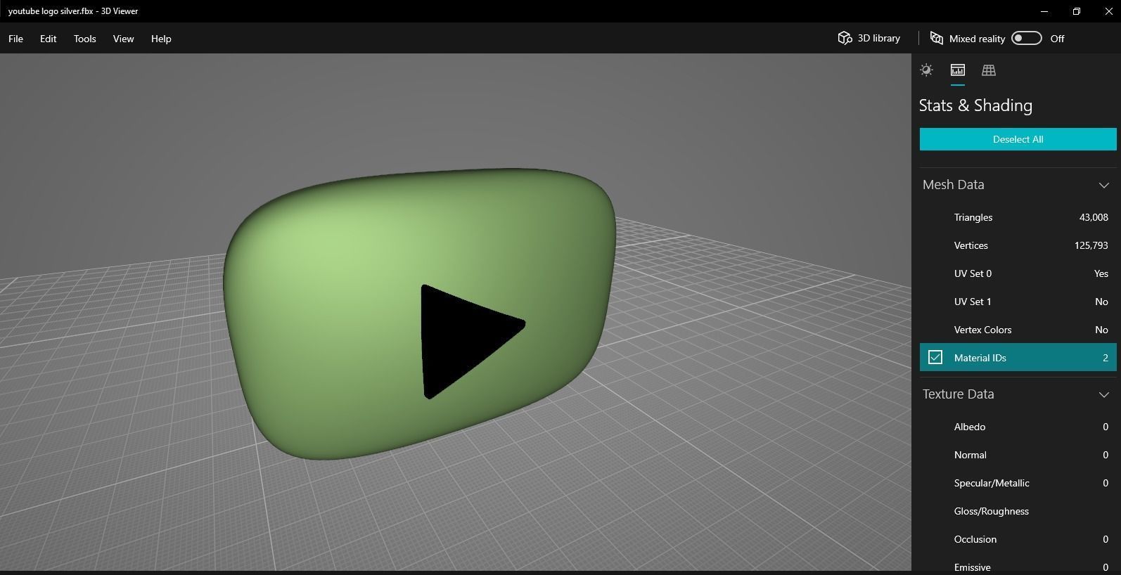 You tube LOGO 3D 3D model_11