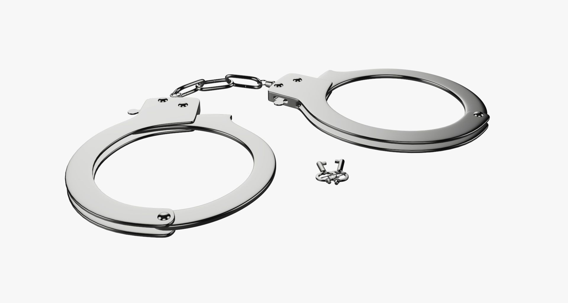 Handcuffs 3D model_5