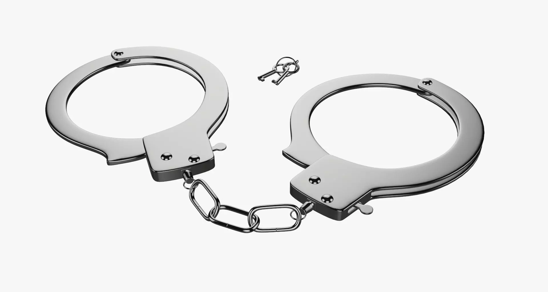 Handcuffs 3D model_0