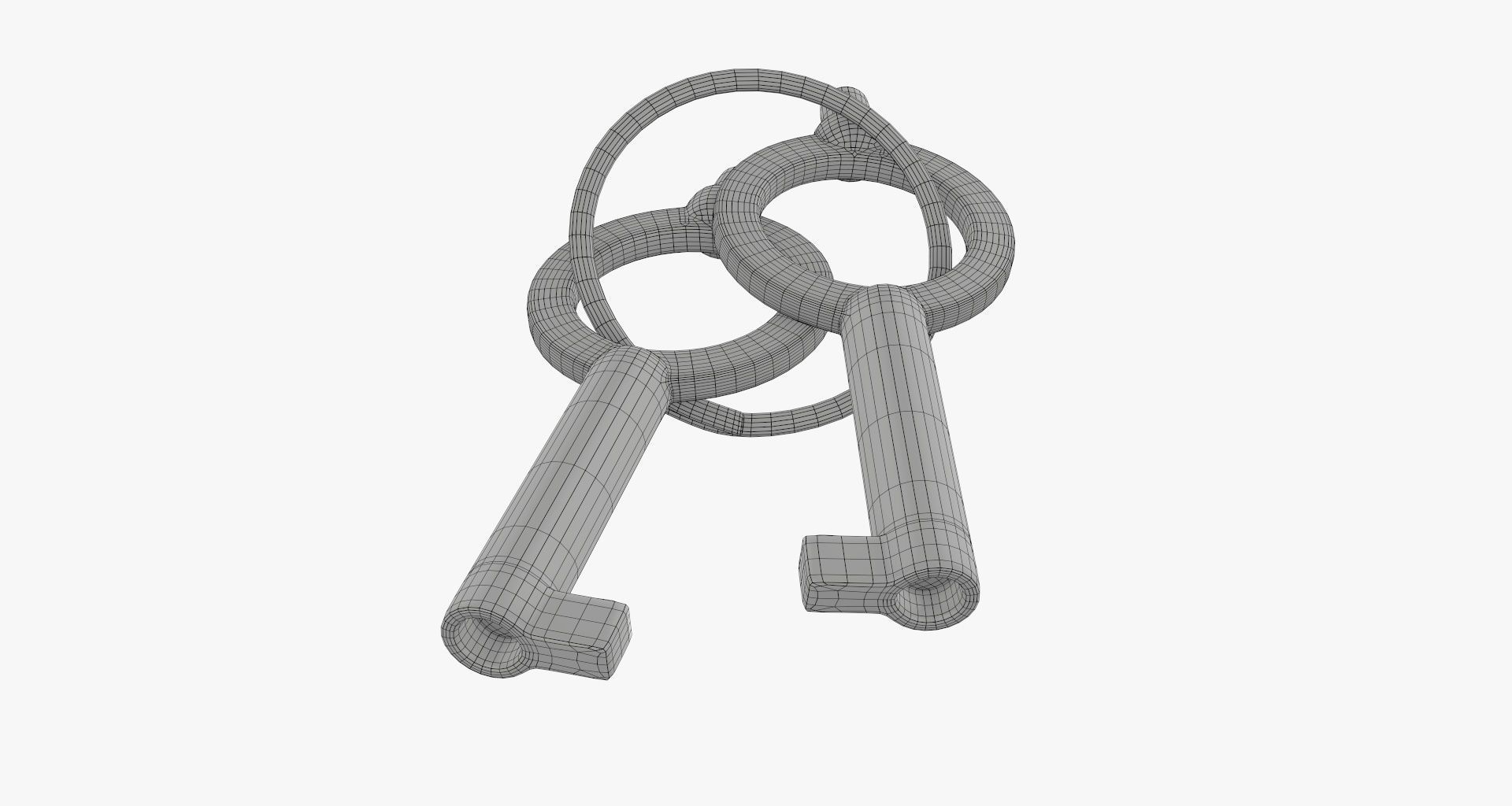 Handcuffs 3D model_9