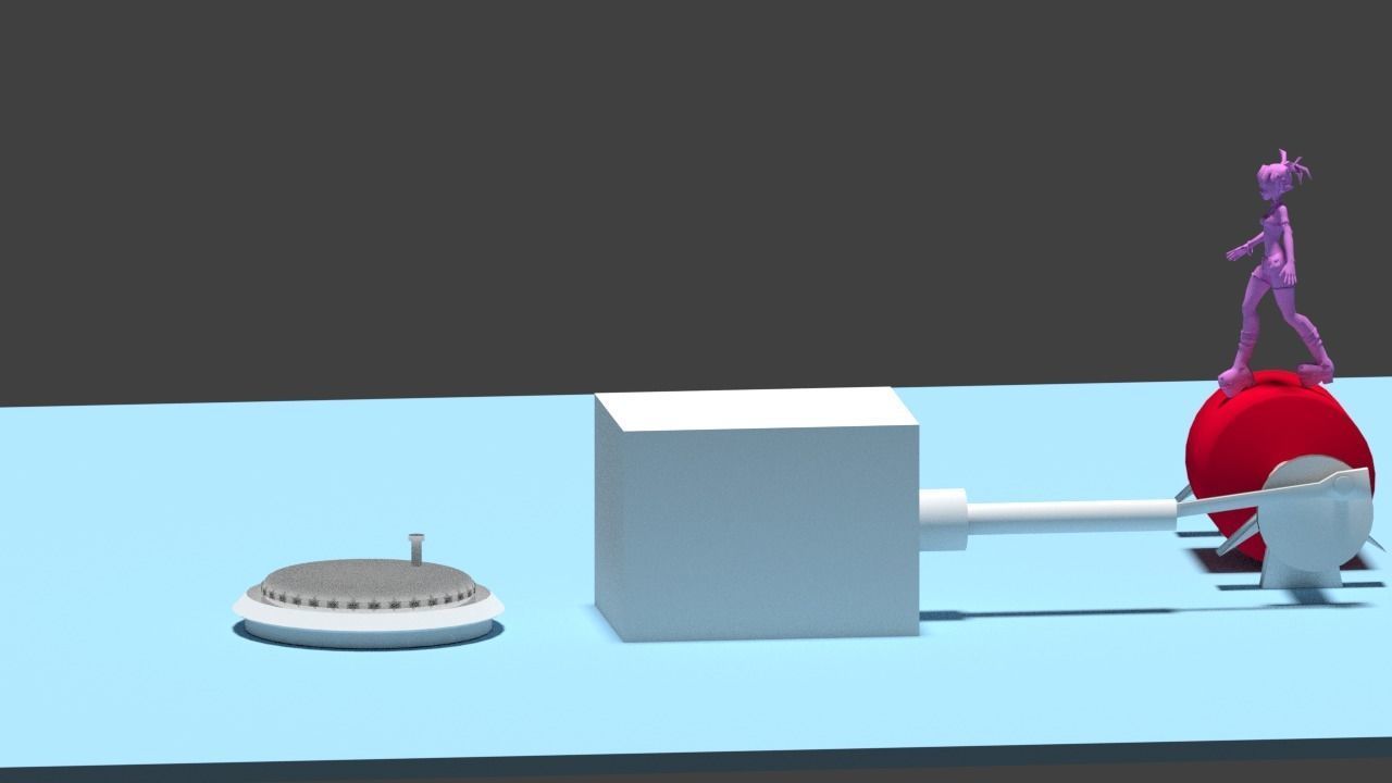 3d Rendering Animation Low-poly 3D model_82