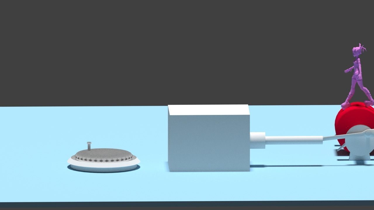 3d Rendering Animation Low-poly 3D model_84