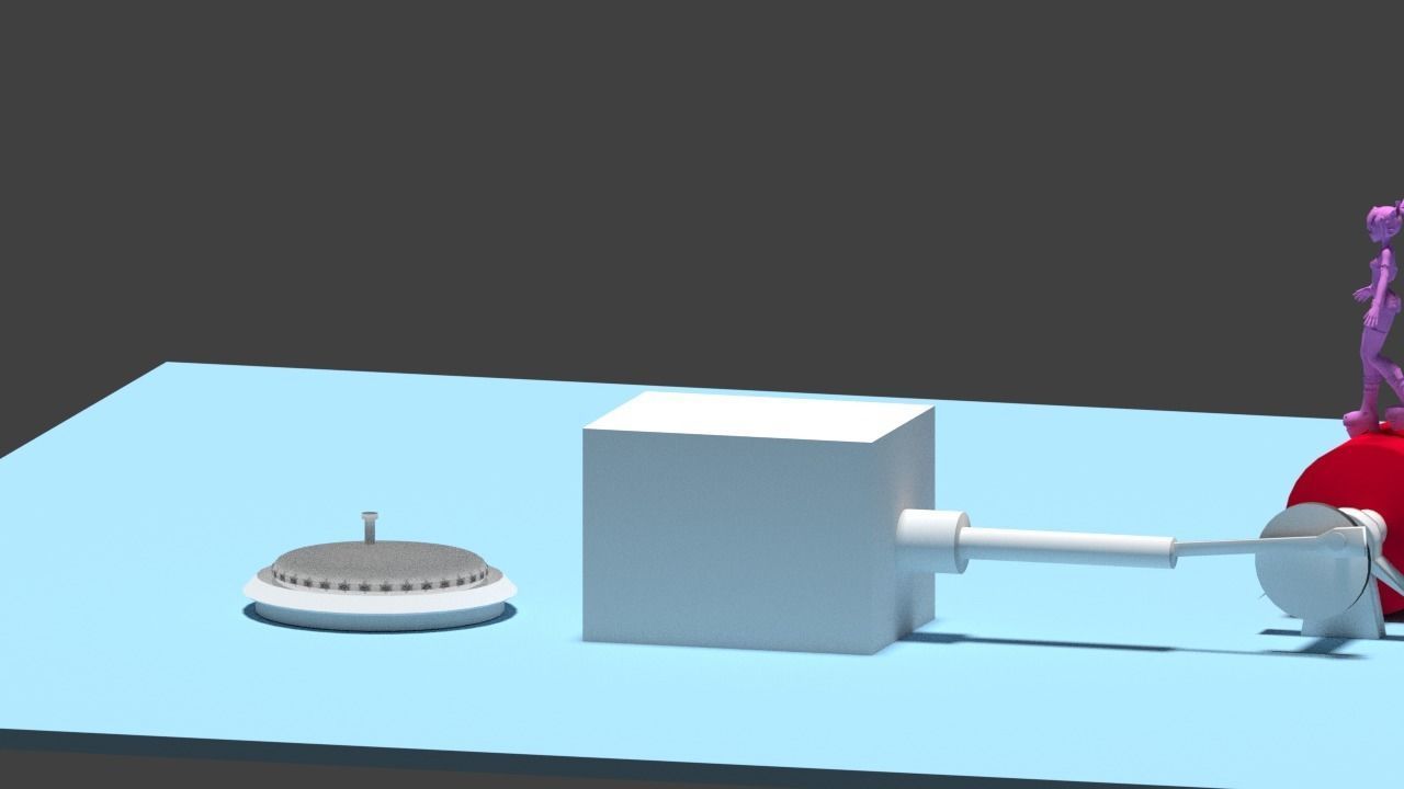 3d Rendering Animation Low-poly 3D model_90