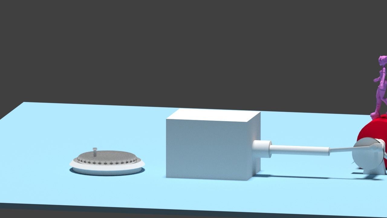 3d Rendering Animation Low-poly 3D model_24