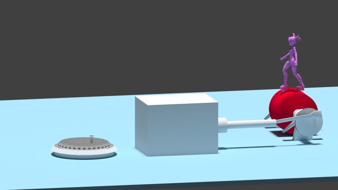 3d Rendering Animation Low-poly 3D model_15