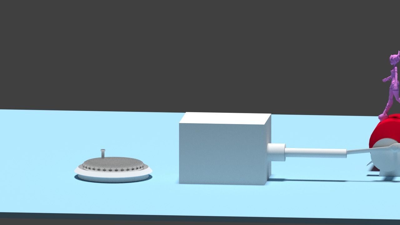 3d Rendering Animation Low-poly 3D model_87