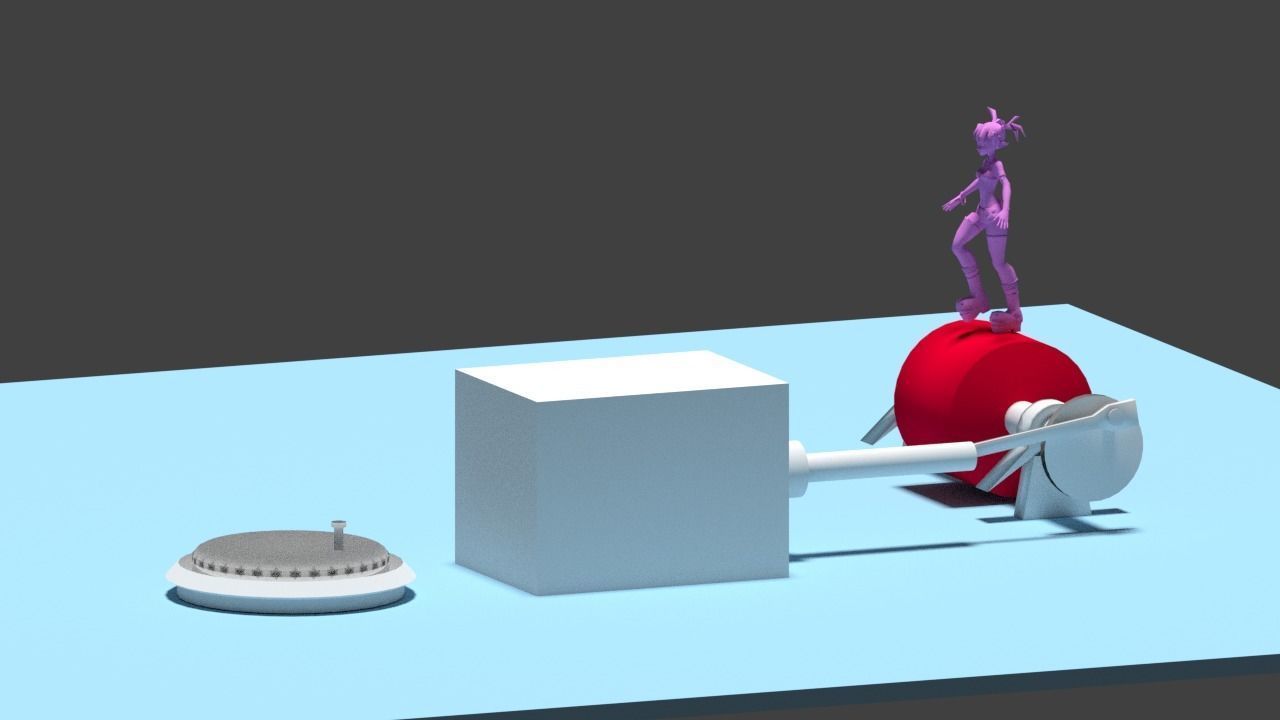 3d Rendering Animation Low-poly 3D model_77