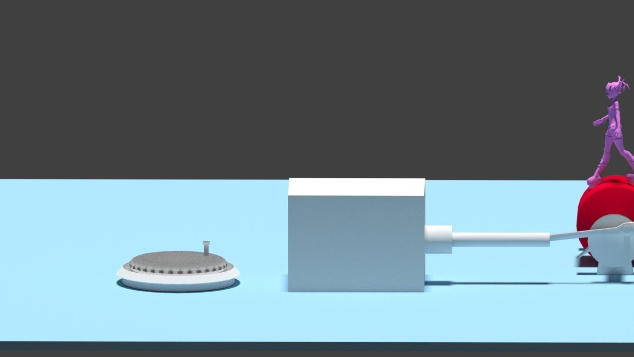 3d Rendering Animation Low-poly 3D model_21