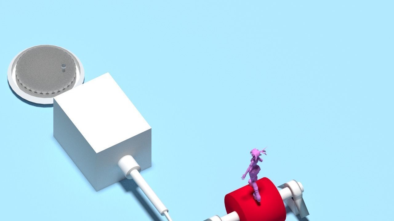 3d Rendering Animation Low-poly 3D model_63