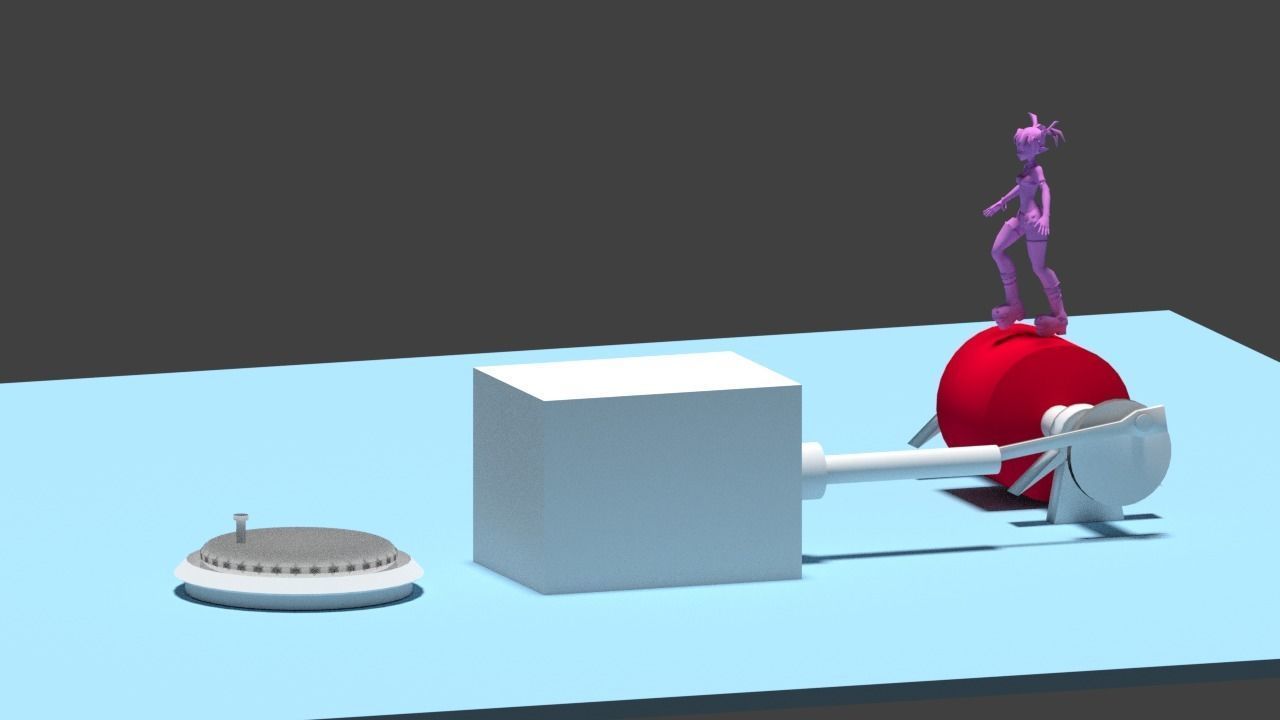 3d Rendering Animation Low-poly 3D model_80