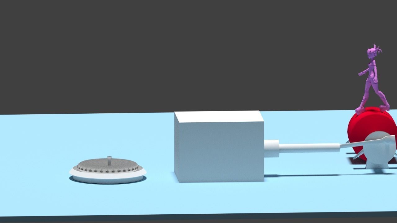 3d Rendering Animation Low-poly 3D model_83