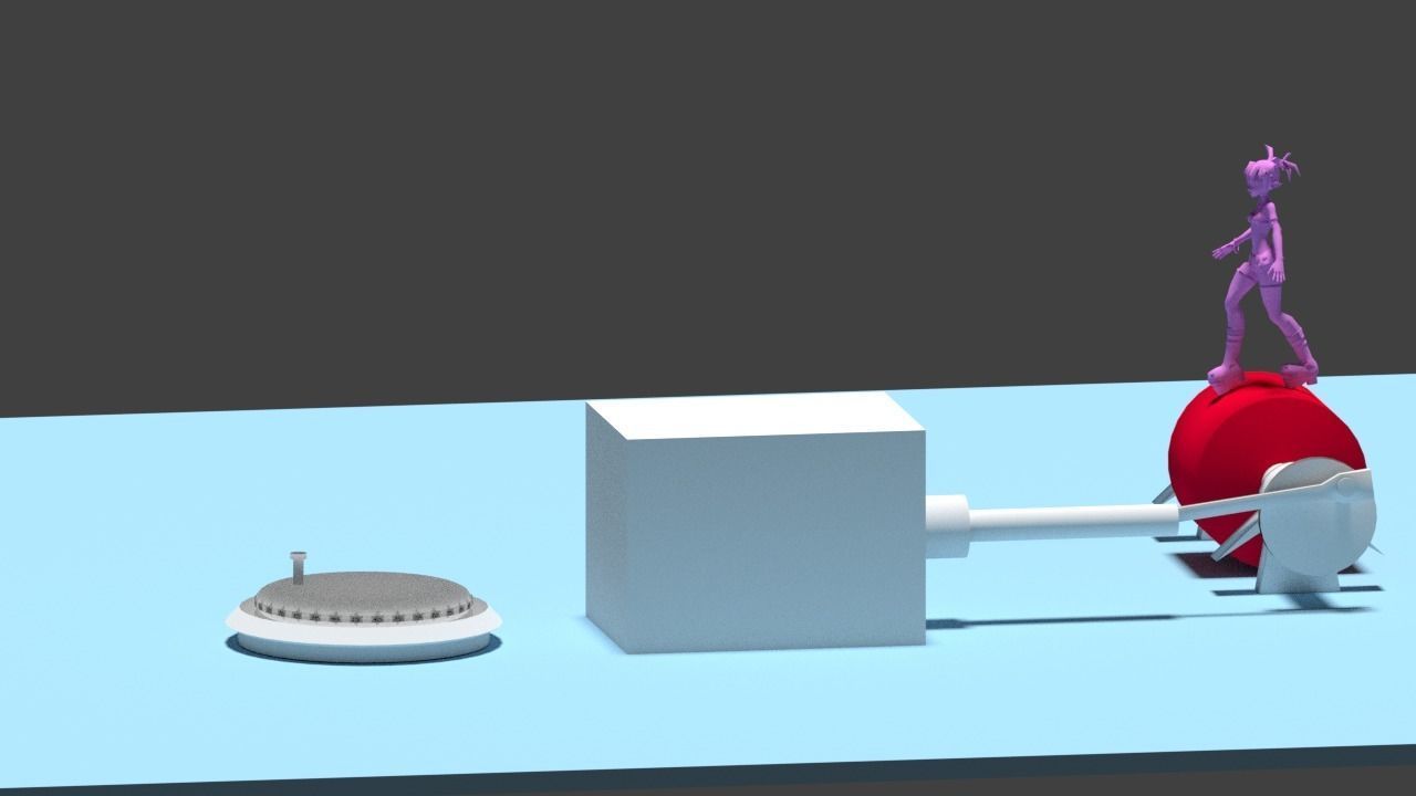 3d Rendering Animation Low-poly 3D model_81