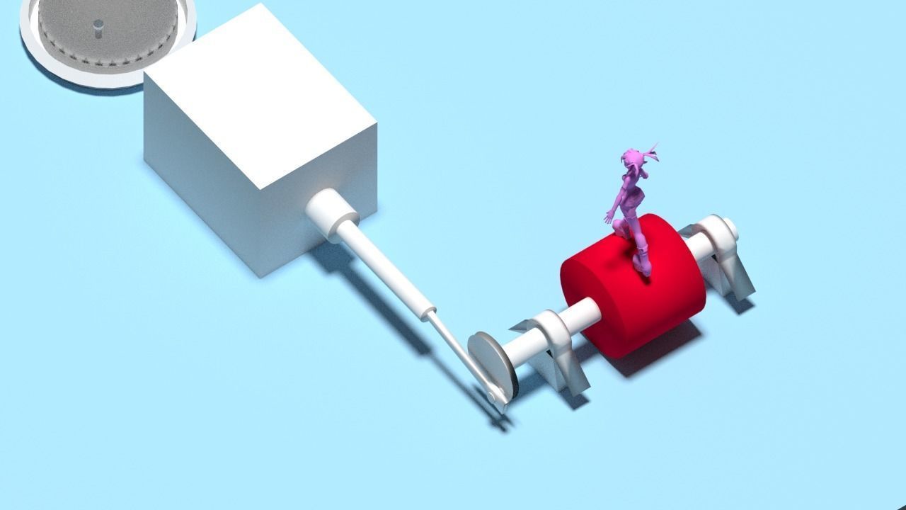 3d Rendering Animation Low-poly 3D model_58