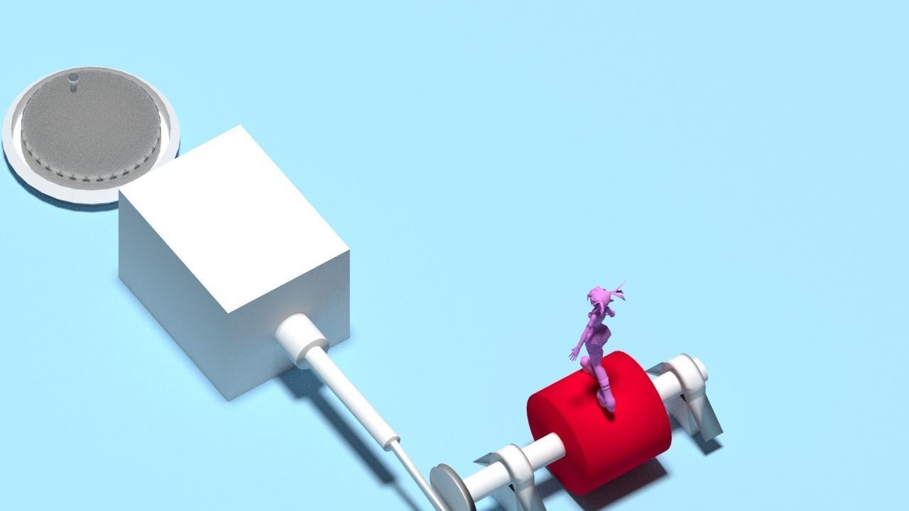 3d Rendering Animation Low-poly 3D model_62