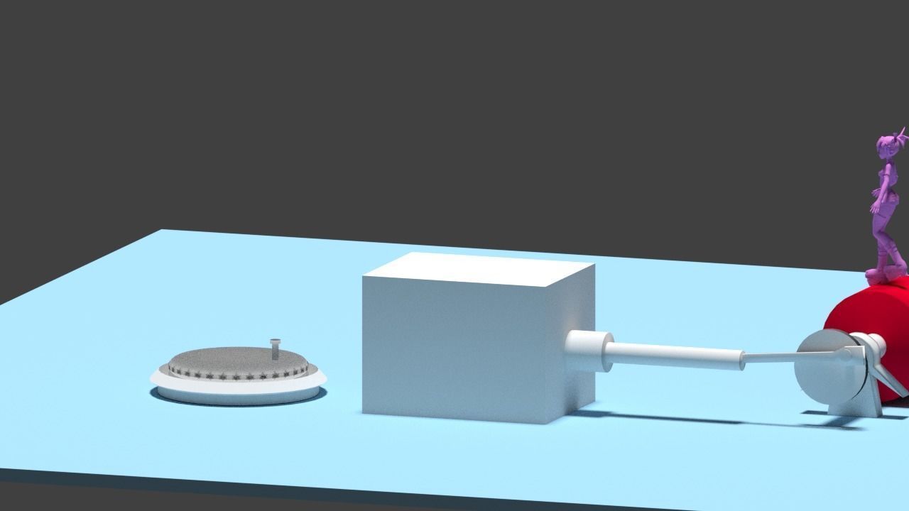 3d Rendering Animation Low-poly 3D model_27