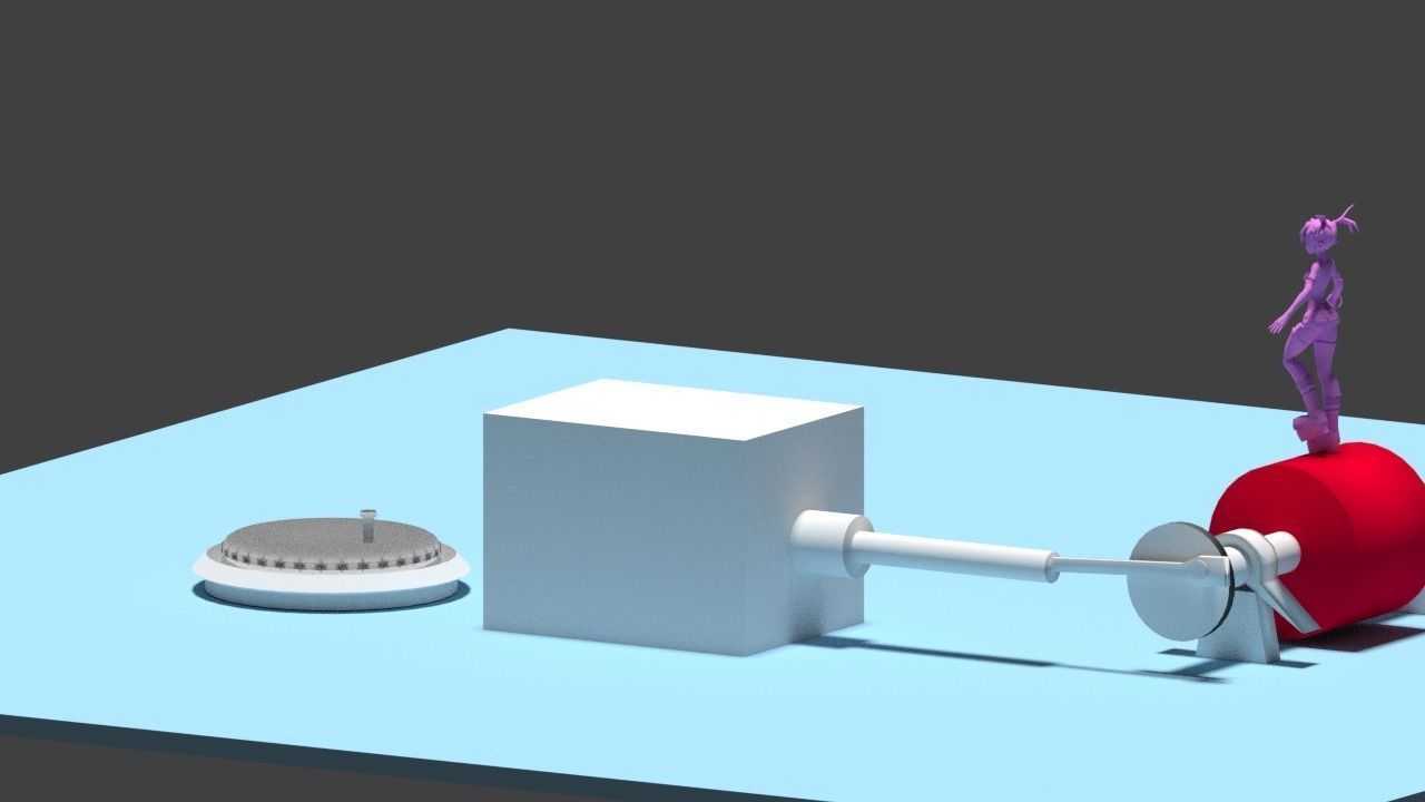 3d Rendering Animation Low-poly 3D model_29