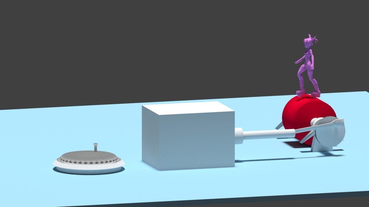 3d Rendering Animation Low-poly 3D model_13