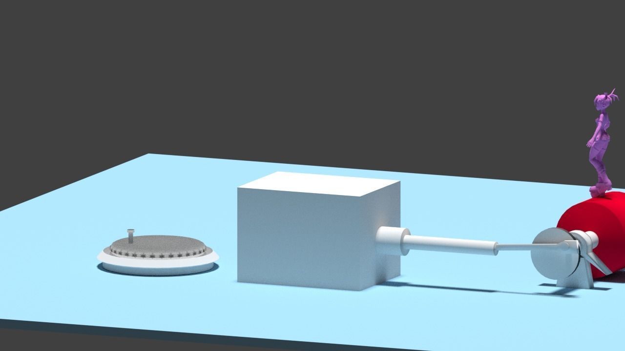 3d Rendering Animation Low-poly 3D model_92