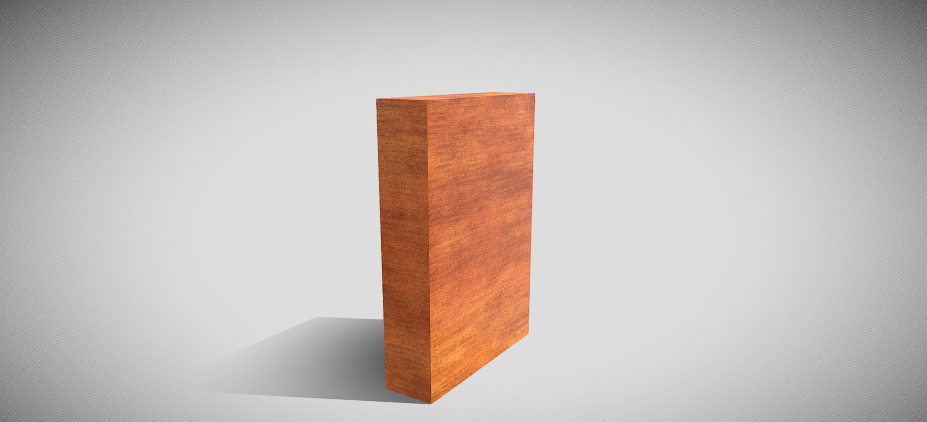 Wooden Showcase 3D model_76