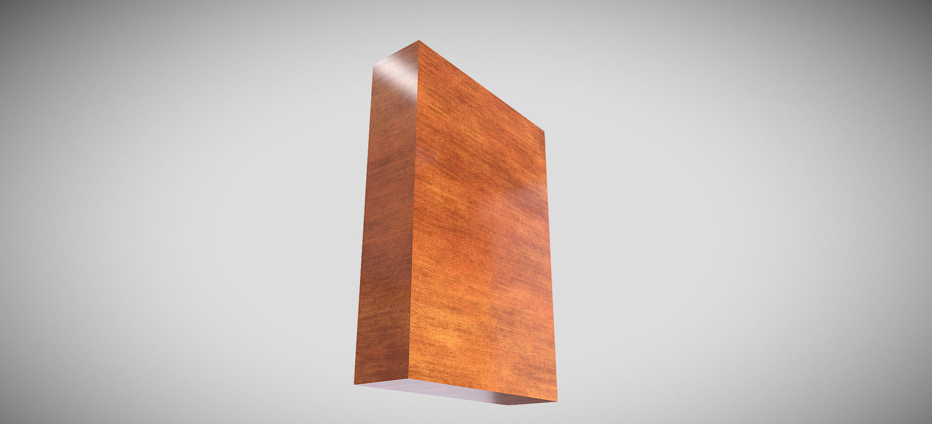 Wooden Showcase 3D model_15