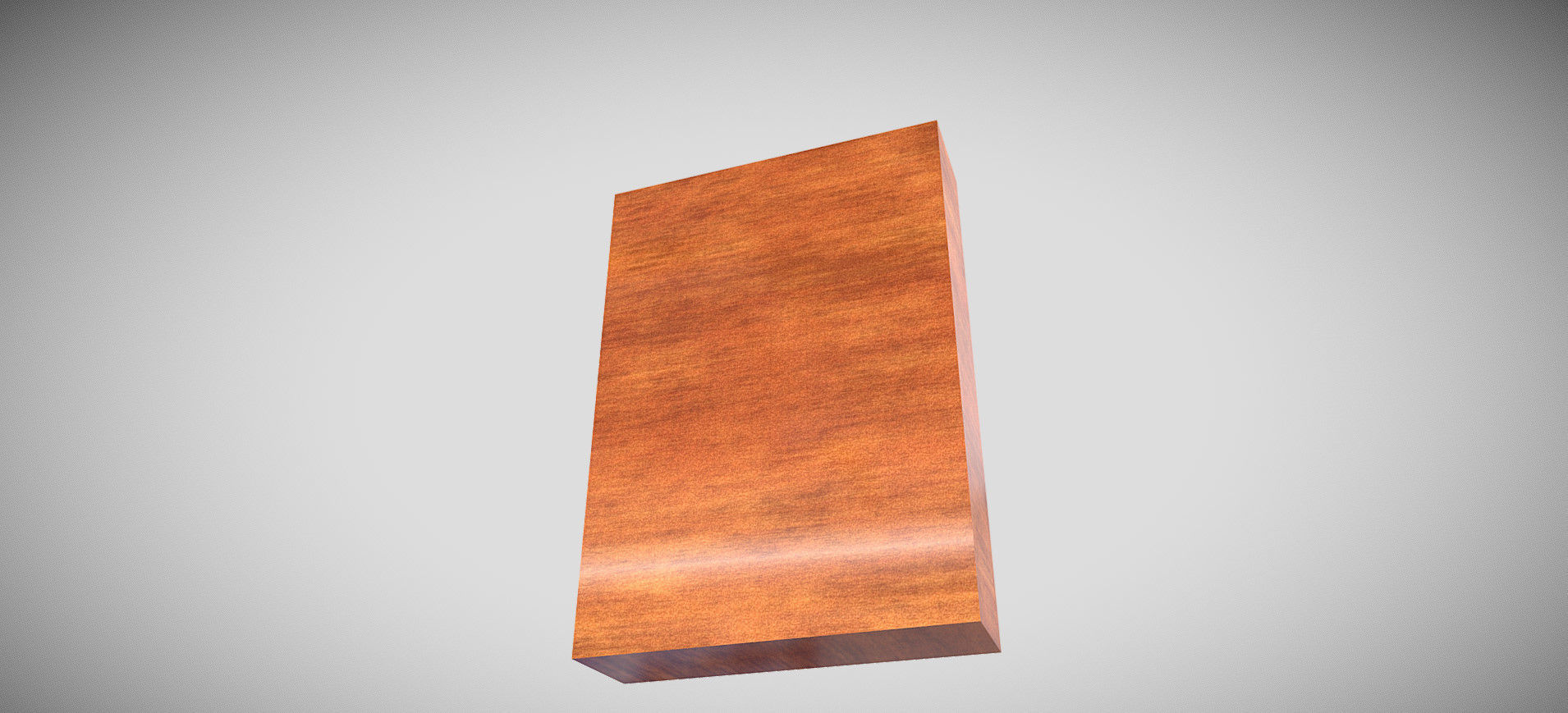 Wooden Showcase 3D model_17