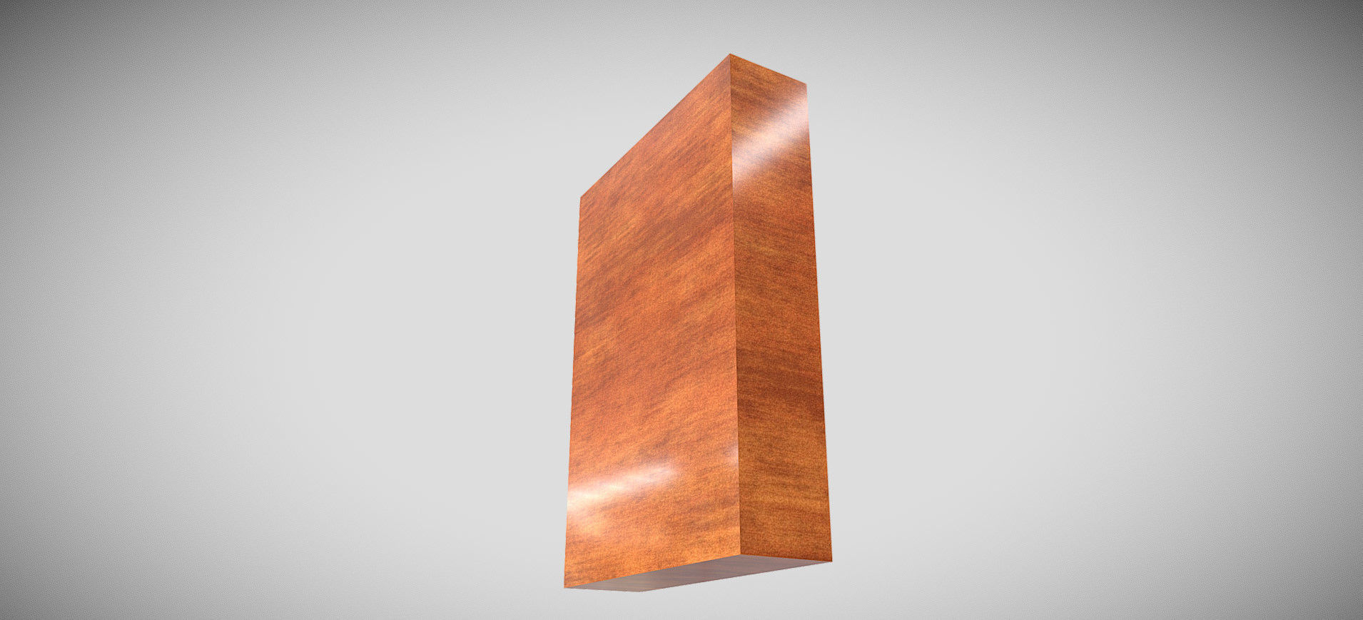 Wooden Showcase 3D model_18