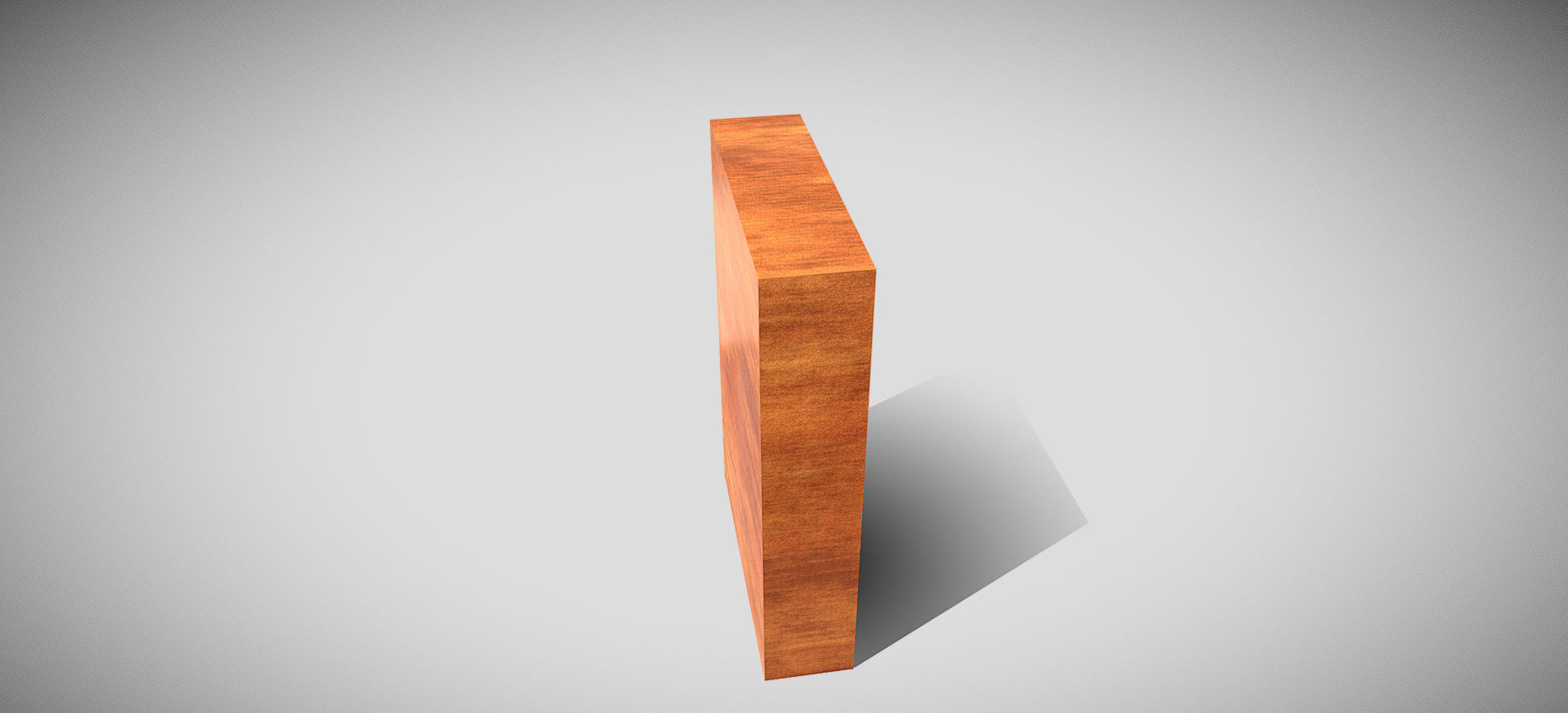 Wooden Showcase 3D model_33
