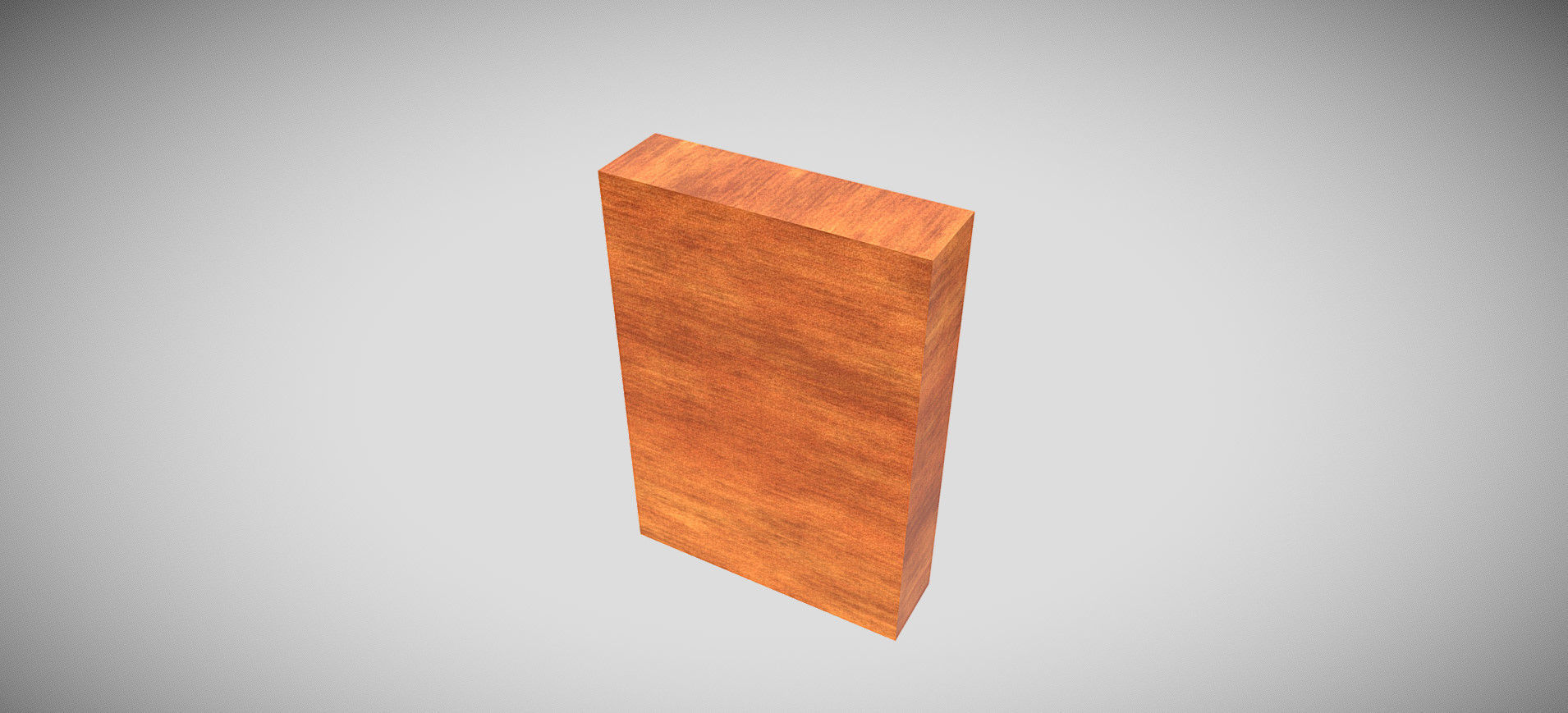 Wooden Showcase 3D model_32