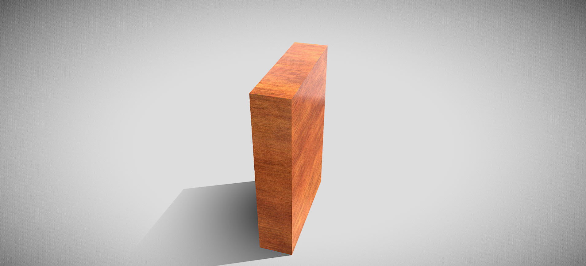 Wooden Showcase 3D model_29