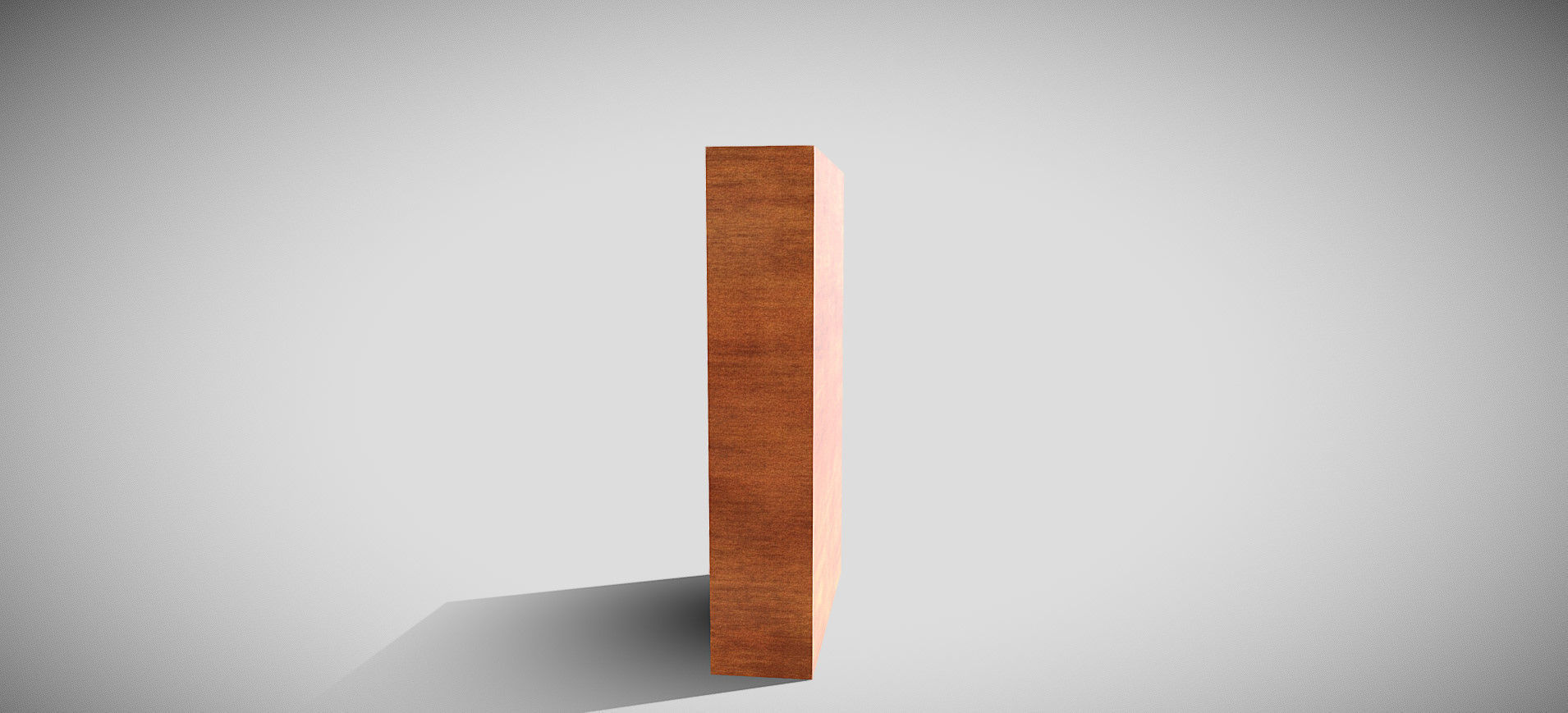 Wooden Showcase 3D model_75