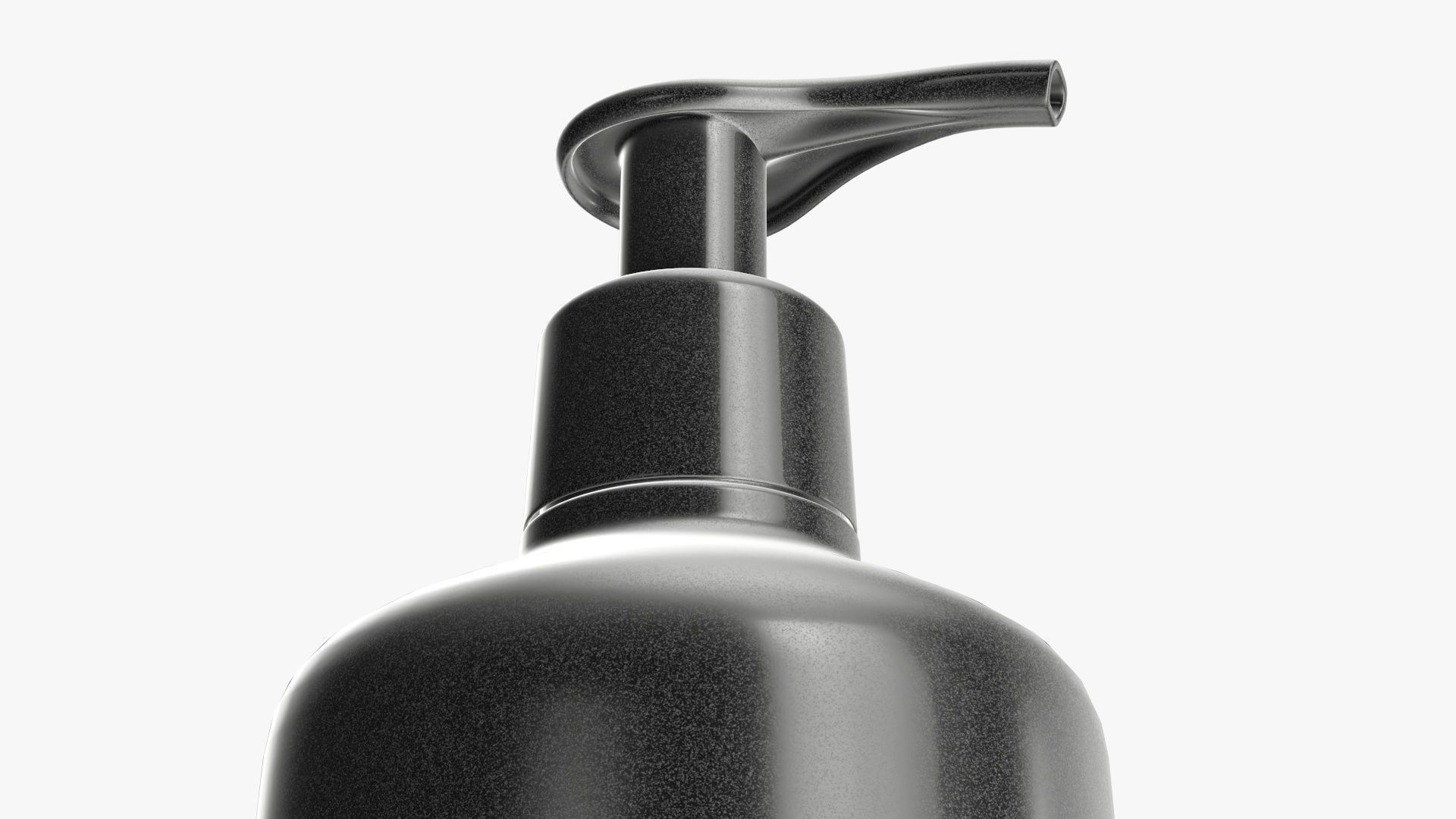 Plastic bottle with dispenser type 1 3D model_3