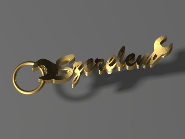 Hungarian Love Spanner 3D print model_1