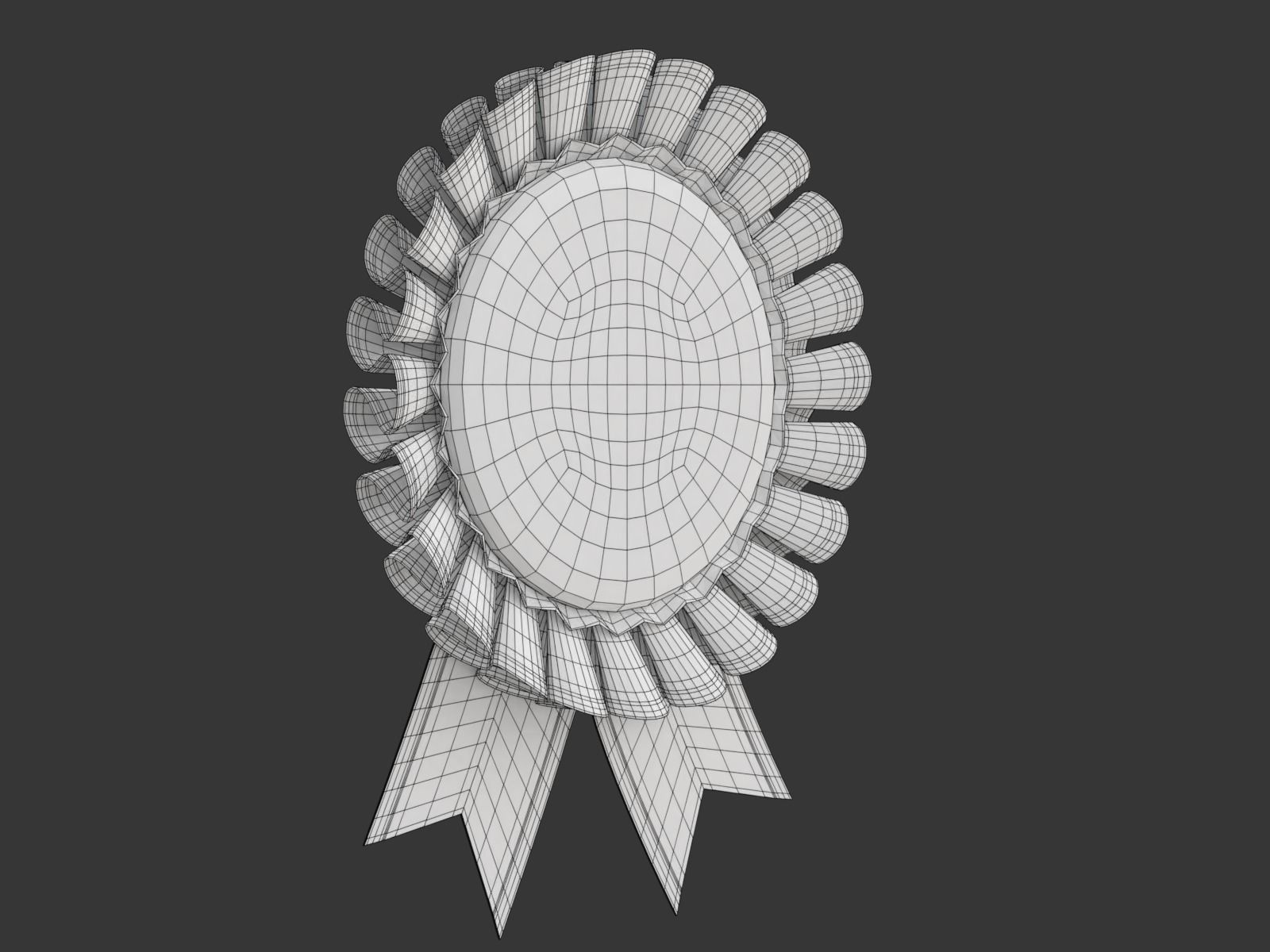 Award Rosette Model-1 3D model_13
