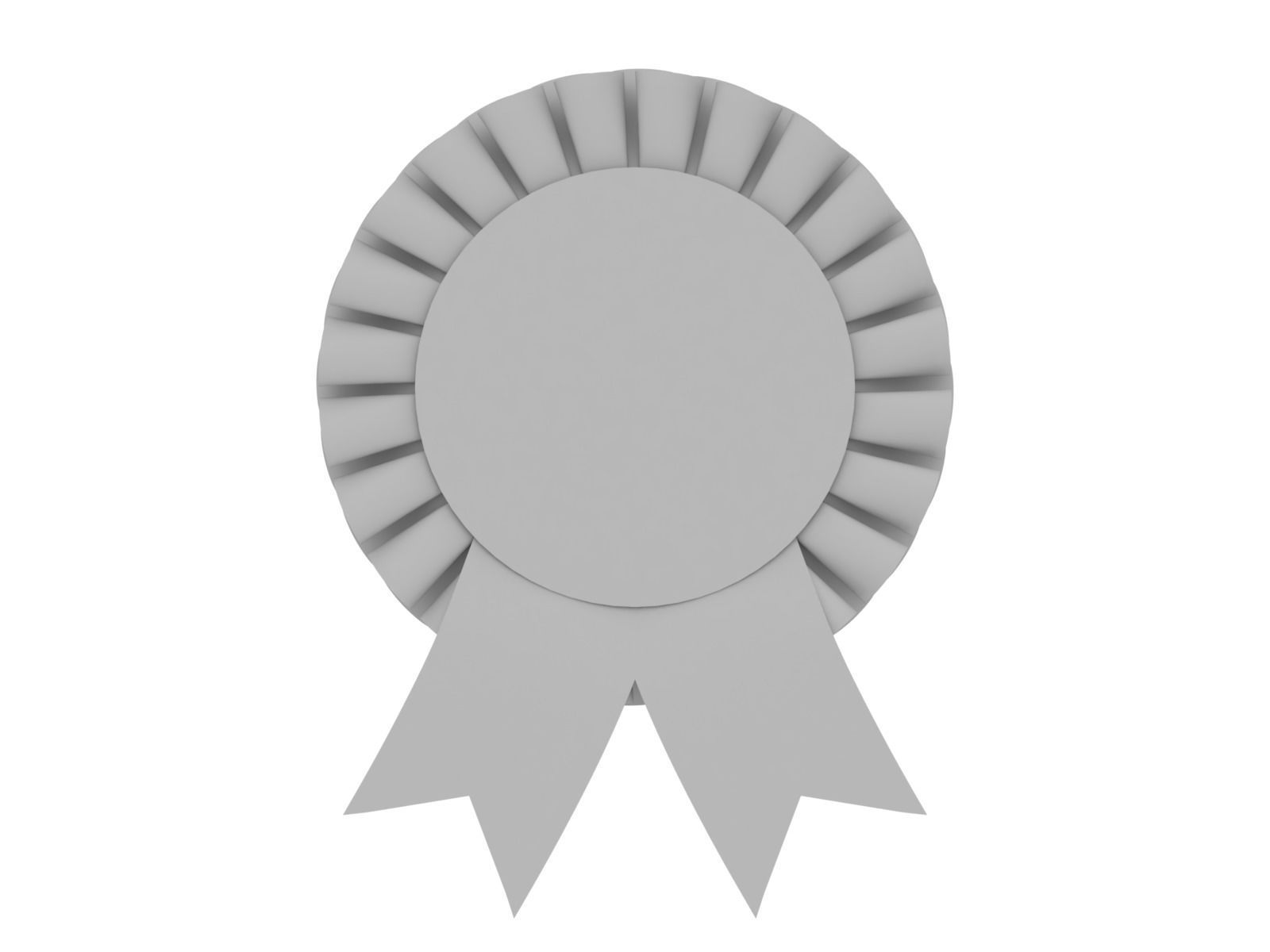 Award Rosette Model-1 3D model_6