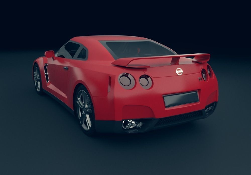 Nissan Skyline GT-R 35 3D Model BLEND | CGTrader.com