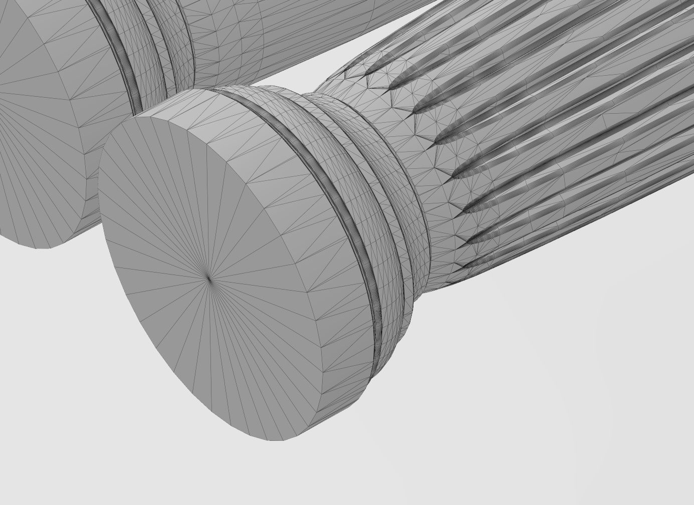 Miniature model making columns 3D print model_15