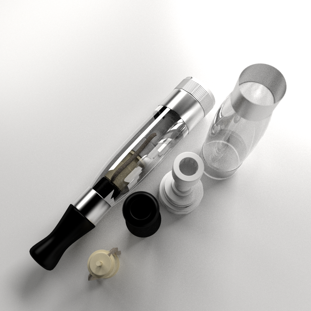 Clearomizer vaporizers 3D model_1