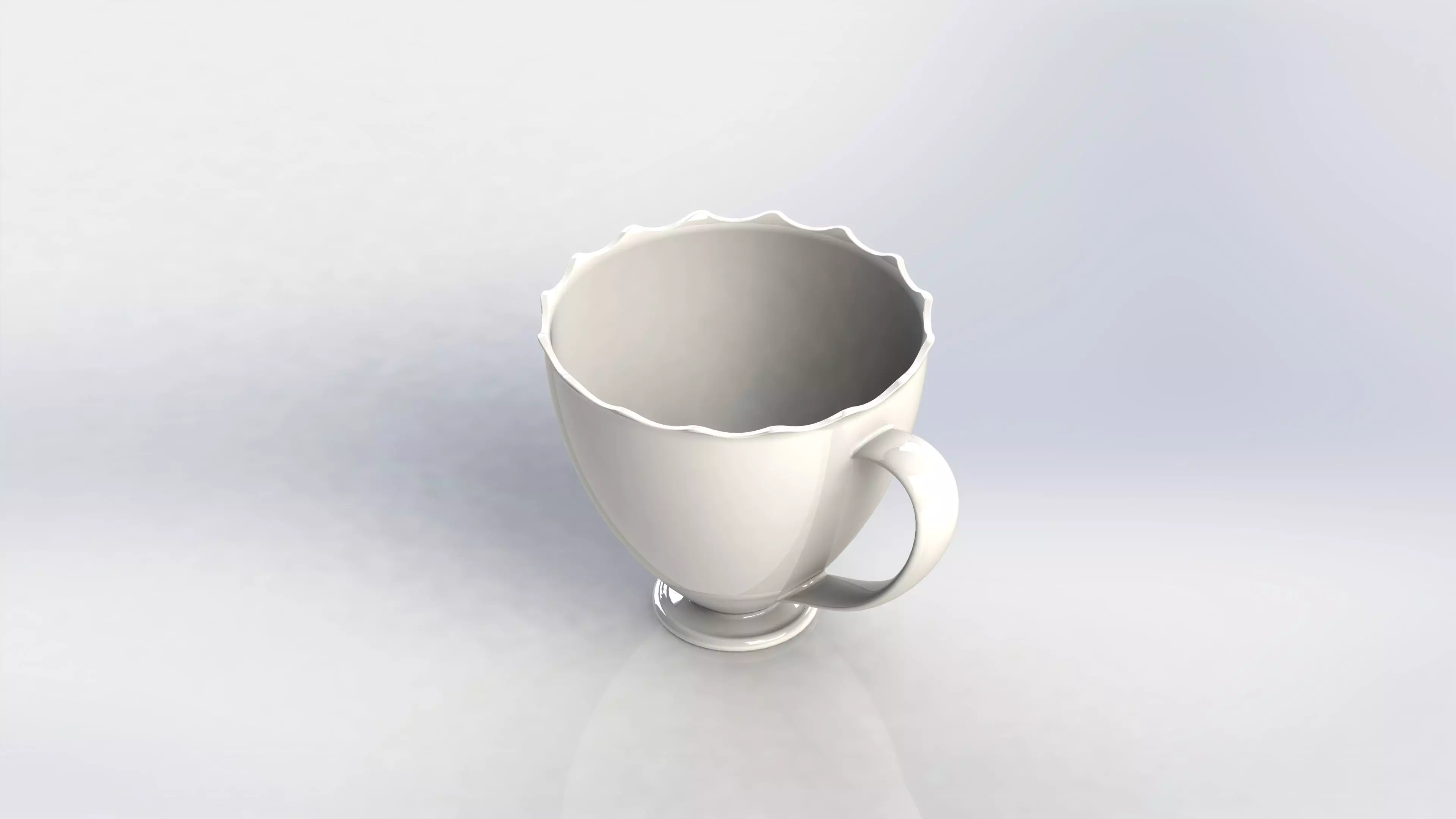Teacup 1 cup 3D model