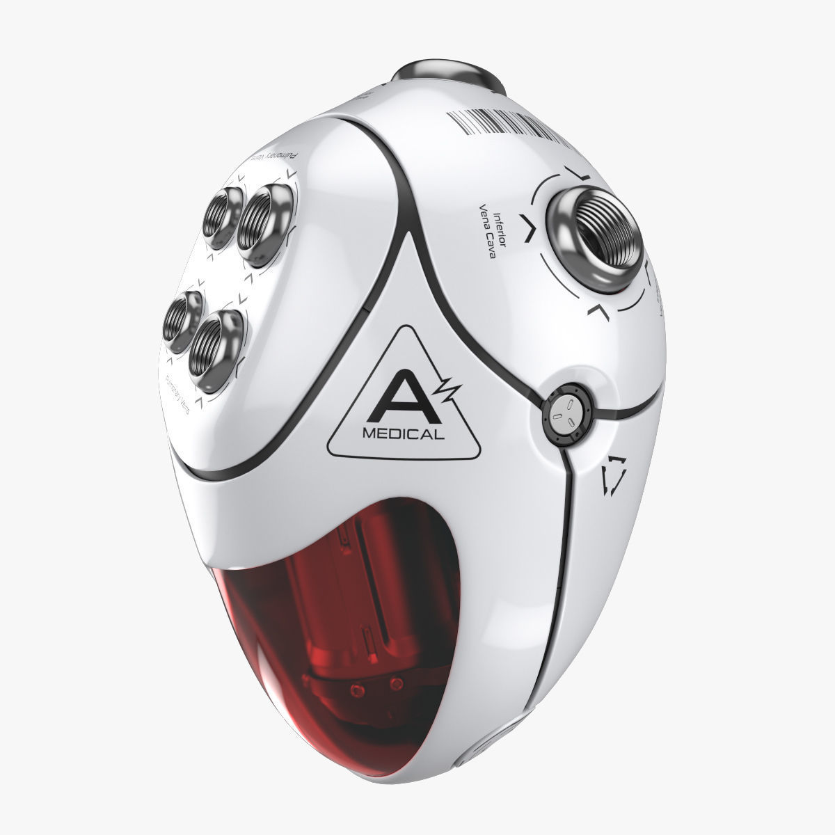 Cyber Heart 3 3D model_5