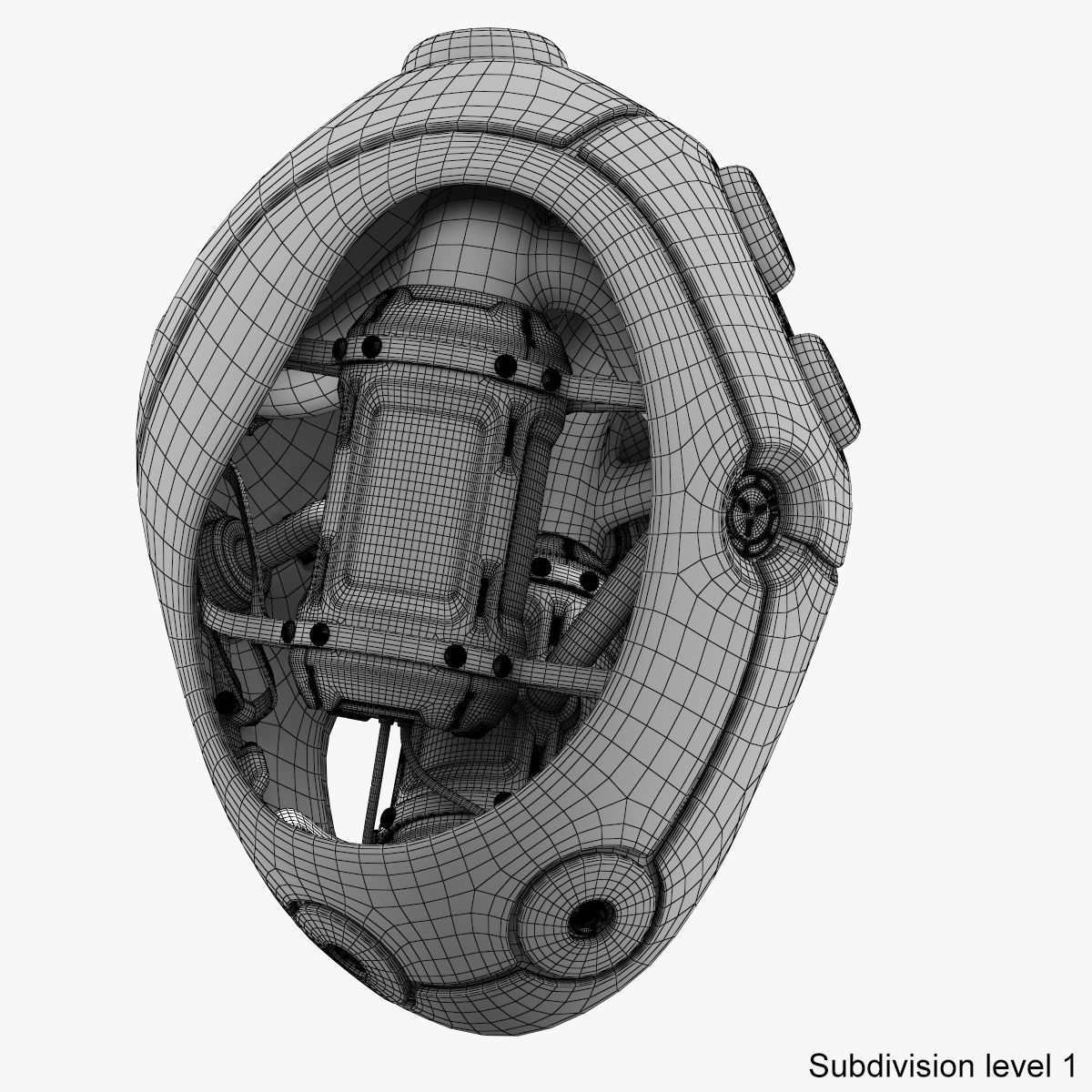 Cyber Heart 3 3D model_23