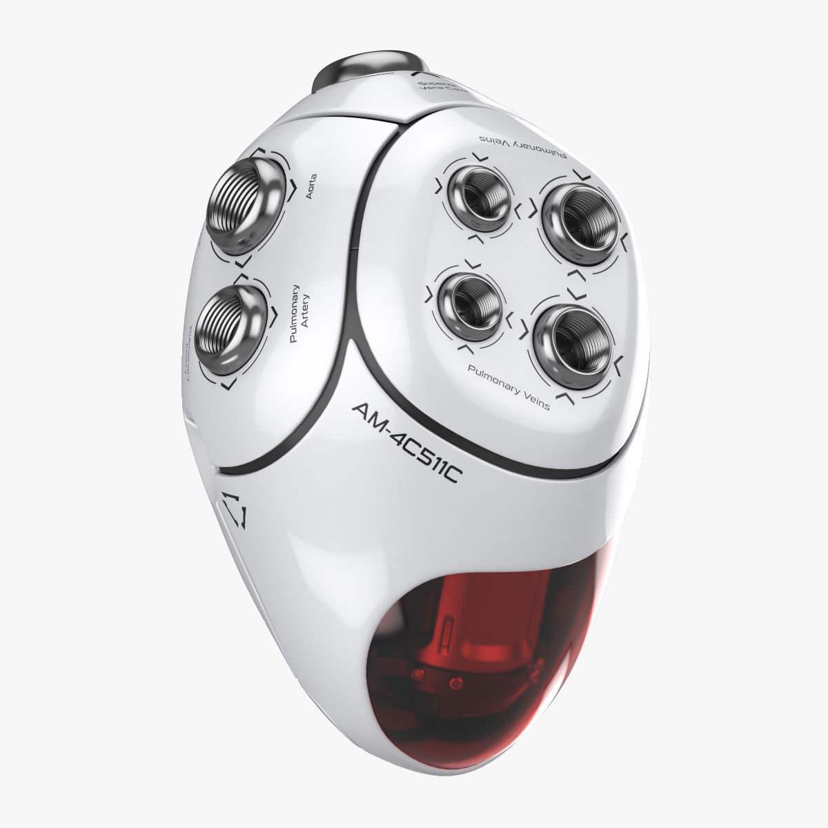 Cyber Heart 3 3D model_3