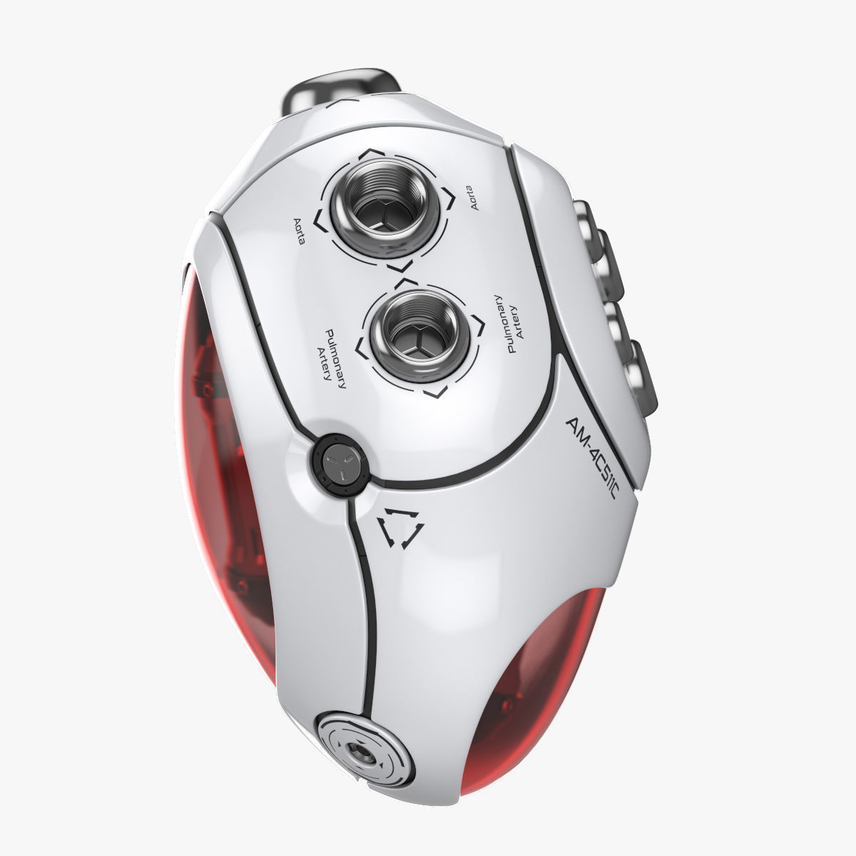 Cyber Heart 3 3D model_2