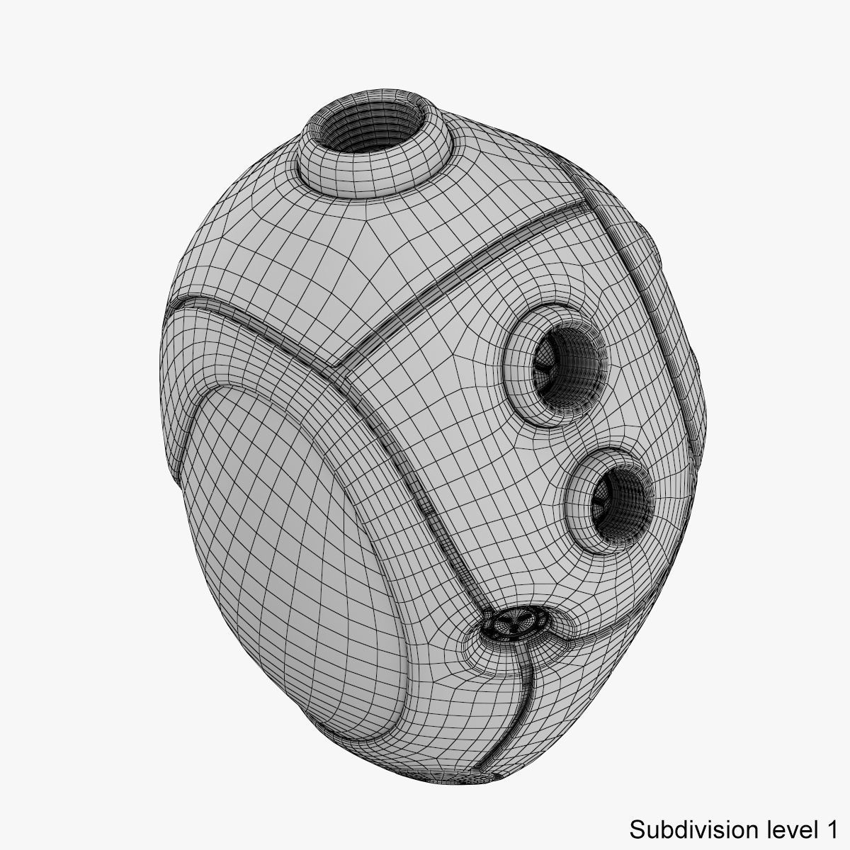 Cyber Heart 3 3D model_21