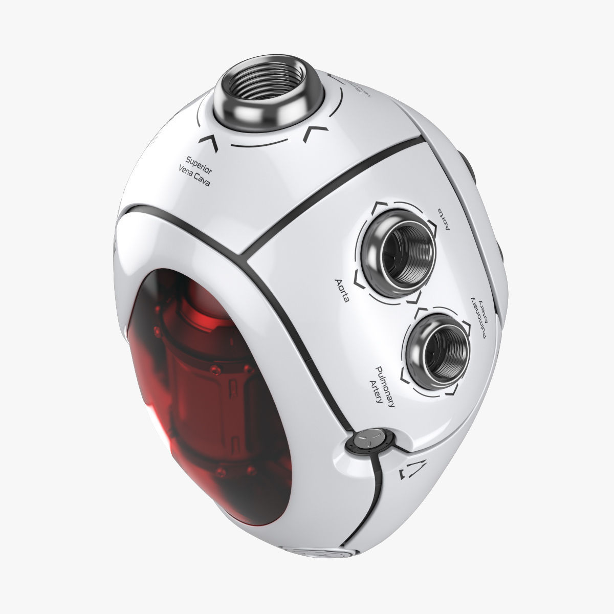 Cyber Heart 3 3D model_8