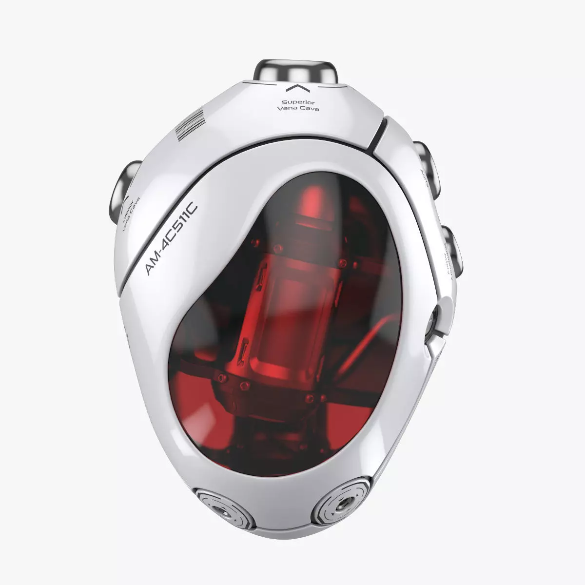 Cyber Heart 3 3D model_0