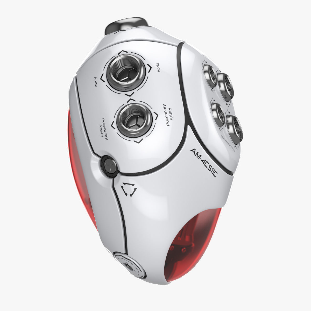 Cyber Heart 3 3D model_9