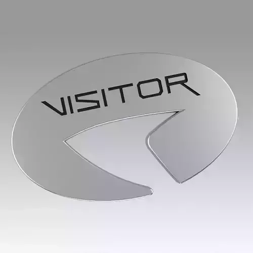 Star Trek Picard Starfleet Visitor Badge